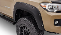 Thumbnail for Bushwacker 16-18 Toyota Tacoma Pocket Style Flares 2pc 60.5/73.7in Bed - Black