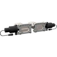 Thumbnail for QTP Bolt-On QTEC Dual Low Profile Oval Electric Cutout Valves - Pair
