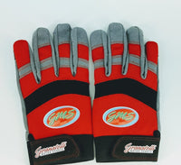 Thumbnail for Granatelli Large Mechanics Work Gloves - Red/Gray/Black
