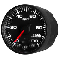Thumbnail for Autometer Spek-Pro - Nascar 2-1/16in Fuel Press 0- 100 psi Bfb Ecu