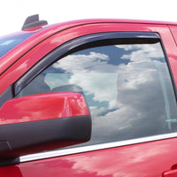 Thumbnail for AVS 09-18 Dodge RAM 1500 Standard Cab Ventvisor In-Channel Window Deflectors 2pc - Smoke