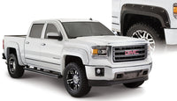 Thumbnail for Bushwacker 14-15 GMC Sierra 1500 Fleetside Boss Pocket Style Flares 4pc 69.3/78.8/97.6in Bed - Black