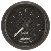 Thumbnail for Autometer GT Series 52mm Full Sweep Electronic 8:1-18:1 AFR Wideband Air/Fuel Ratio Analog