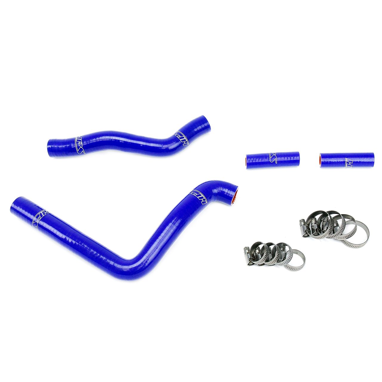 HPS Blue Reinforced Silicone Radiator Hose Kit for Kawasaki 05-08 KX250