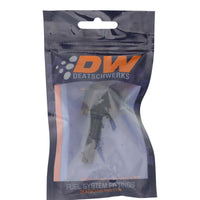 Thumbnail for DeatschWerks 10AN Female Flare Swivel to 3/8in Male EFI Quick Disconnect - Anodized Matte Black