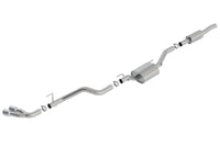 Thumbnail for Borla 2020 Jeep Gladiator JT 3.6L V6 AWD ATAK Dual Side Catback w/ Chrome Tips