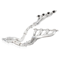 Thumbnail for Stainless Works 2007-13 Chevy Silverado/GMC Sierra Headers 1-7/8in Primaries High-Flow Cats Y-Pipe