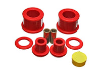 Thumbnail for Energy Suspension 95-98 Nissan 240SX (S14) Red Rear Differential Bushing (for 7/8inch O.D. bar Only)