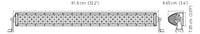 Thumbnail for Hella Value Fit Sport 32in - 180W LED Light Bar - Dual Row Combo Beam