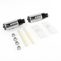 Thumbnail for DeatschWerks 340lph DW300C Compact Fuel Pump w/ Install Kit 03-04 Ford Mustang Cobra (2 Pumps)
