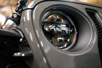 Thumbnail for DV8 Offroad 18-22 Jeep Gladiator Wrangler LED Projector Headlights