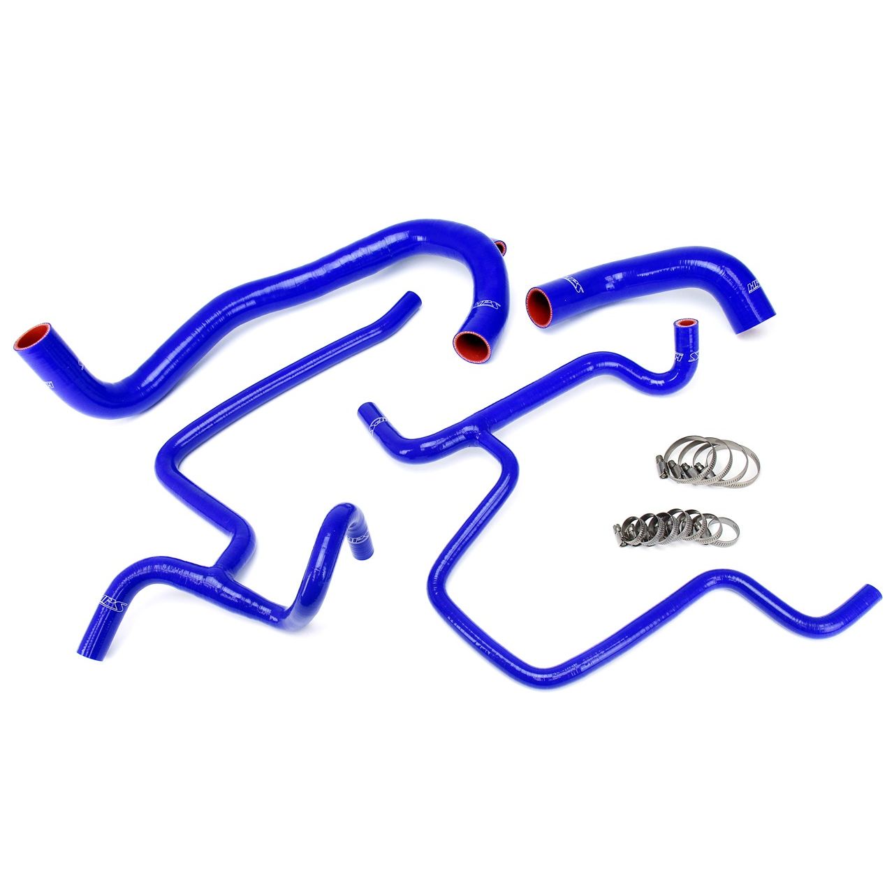 HPS Blue Reinforced Silicone Radiator Hose Kit for Chrysler 12-13 300C SRT8 6.4L V8
