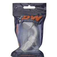 Thumbnail for DeatschWerks 10AN Female Swivel 90-Degree Hose End PTFE (Incl. 1 Olive Insert)