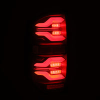 Thumbnail for AlphaRex 14-21 Toyota Tundra LUXX LED Taillights Alpha Blk w/Activ Light/Seq Signal