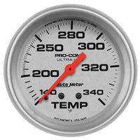 Thumbnail for Autometer Ultra-Lite 2-5/8in Mechanical 140-340 Degree F Temperature Gauge