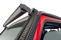 Thumbnail for DV8 Offroad 2018+ JL/Gladiator Picatinny Rail A-Pillar Pod LED Light Mount