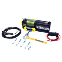 Thumbnail for Superwinch 5500 LBS 12V DC 1/4in x 60ft Synthetic Rope S5500 Winch