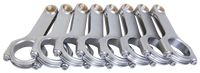 Thumbnail for Eagle Ford 302 2.100in Journals .927in Pin H-Beam Connecting Rods w/ARP2000 Bolts (Set of 8)