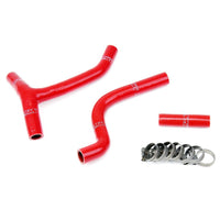 Thumbnail for HPS Red Reinforced Silicone Radiator Hose Kit Coolant for Yamaha 10-11 YZ250F