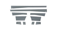 Thumbnail for Putco 10-18 RAM 2500/3500 6.5ft Bed- 5.5in Wide w/o Factory Flares 10pcs Blk Platinum Rocker Panels