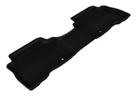 Thumbnail for 3D MAXpider 2014-2015 Kia Sorento 7-Seats Kagu 2nd Row Floormats - Black