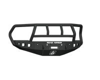 Thumbnail for Road Armor 16-18 Ram 2500 Stealth Front Winch Bumper w/Titan II Guard/6 Sensor Holes - Tex Blk