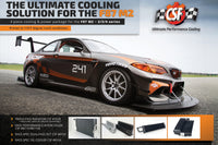 Thumbnail for CSF 15-18 BMW M2 (F30/F32/F22/F87) N55 High Performance Stepped Core Bar/Plate Intercooler - Black