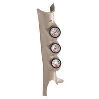 Thumbnail for Autometer 03-09 Dodge Ram Taupe Triple Pillar Phantom Gauge Kit