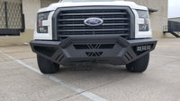 Thumbnail for Road Armor 15-17 Ford F150 SPARTAN Front Bumper Bolt-On Pre-Runner Guard - Tex Blk