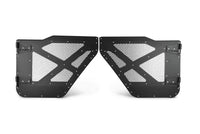 Thumbnail for DV8 18-22 Jeep 4 Door JL/JT Aluminum Half Doors with Perforated Mesh Rear