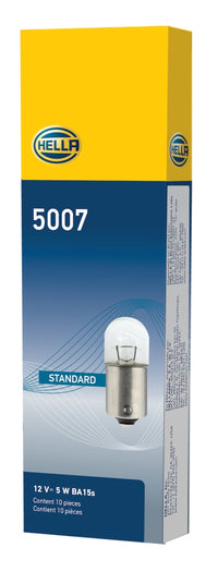 Thumbnail for Hella Bulb 5007 12V 5W BA15s B6