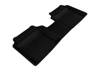 Thumbnail for 3D MAXpider 2011-2013 Hyundai Elantra Kagu 2nd Row Floormats - Black