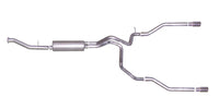 Thumbnail for Gibson 00-01 Chevrolet Suburban 1500 Base 5.3L 2.25in Cat-Back Dual Split Exhaust - Stainless