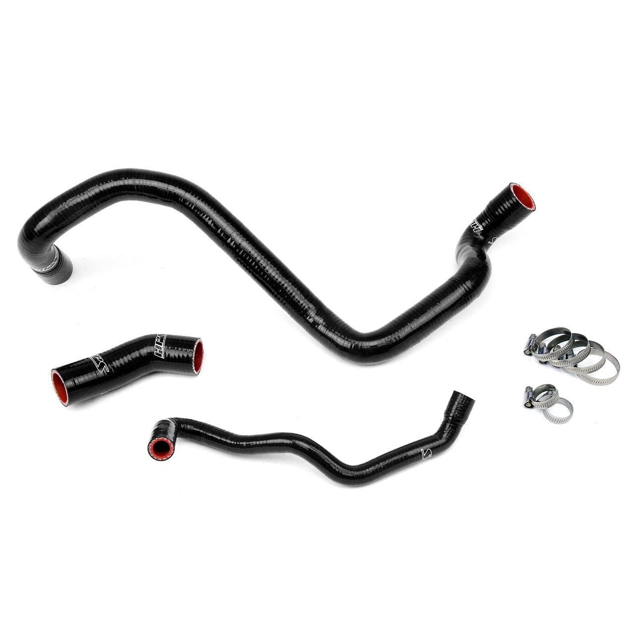 HPS Black Reinforced Silicone Radiator Hose Kit Coolant for Audi 99-06 TT 225HP