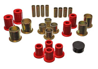 Thumbnail for Energy Suspension 91-96 Buick LeSabre / 90-94 Chevy Astro Red Front Lower and Upper Control Arm Bush