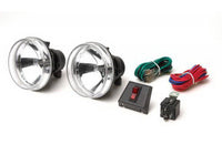 Thumbnail for Rampage 1999-2019 Universal Fog Lamp Kit Recovery Bumper - Clear