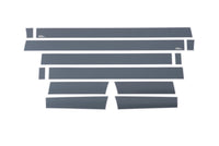 Thumbnail for Putco 15-20 Ford F-150 Super Crew 6.5ft (4.25in Tall - 12pcs) Black Platinum Rocker Panels