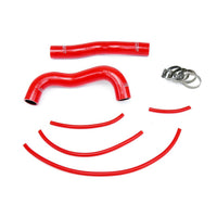 Thumbnail for HPS Reinforced Red Silicone Radiator Hose Kit Coolant for Hyundai 13-14 Genesis Coupe 2.0T Turbo 4Cyl