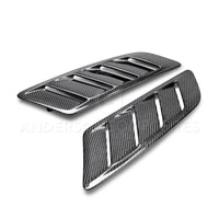 Thumbnail for Anderson Composites 2015-2017 Ford Mustang Type-AB Carbon Fiber Hood Vents