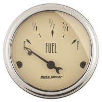 Thumbnail for Autometer 2-1/16in Antique Beige 0E to 90F Electric Fuel Level Gauge