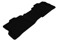 Thumbnail for 3D MAXpider 2006-2010 Ford Explorer Kagu 2nd Row Floormats - Black