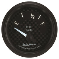 Thumbnail for Autometer GT Series 52mm Short Sweep Electronic 73-10 ohms Fuel Level (For most Ford and Chrysler)