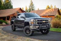 Thumbnail for Lund 20-22 Chevrolet Silverado 2500HD/3500HD Bull Bar w/Light & Wiring - Black