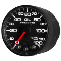 Thumbnail for Autometer Spek-Pro - Nascar 2-1/16in Oil Press 0-120 psi Bfb Ecu