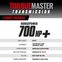 Thumbnail for BD Diesel 07.5-18 Dodge Cummins 2WD /w Billet Input 68RFE Trans & Converter Stg 5 Pkg