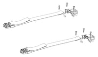 Thumbnail for BAK Underside Buckle Ends & Strap Clips Qty 2 (w/ Hardware)