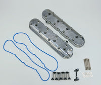Thumbnail for Granatelli 96-22 GM LS Tall Valve Cover w/Integral Angled Coil Mounts - Polished (Pair)