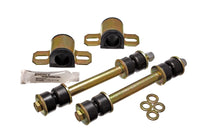 Thumbnail for Energy Suspension 86-97 Nissan 720 & Hardbody PickUp 2WD Black 23mm Front Sway Bar Frame Bushings