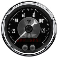 Thumbnail for Autometer Prestige Series Black 3-3/8in Electrical 140mph