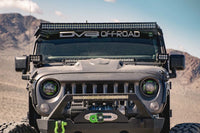 Thumbnail for DV8 Offroad 07-18 Jeep Wrangler JK Metal Heat Dispersion Hood - Primer Black